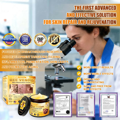 🔥 LAST DAY 80% OFF🔥 Aeehfeng® Bee Venom Skin Restoration Cream